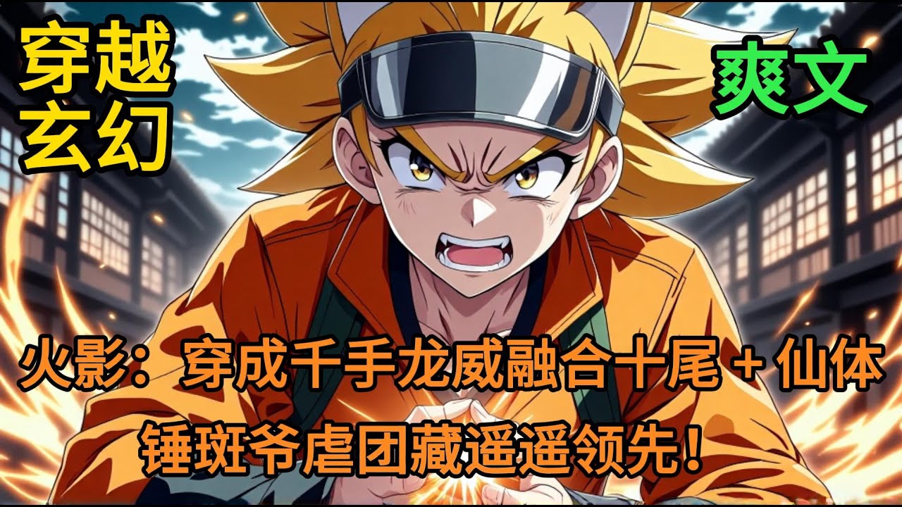 火影：穿成千手龙威融合十尾 + 仙体，锤斑爷虐团藏遥遥领先！