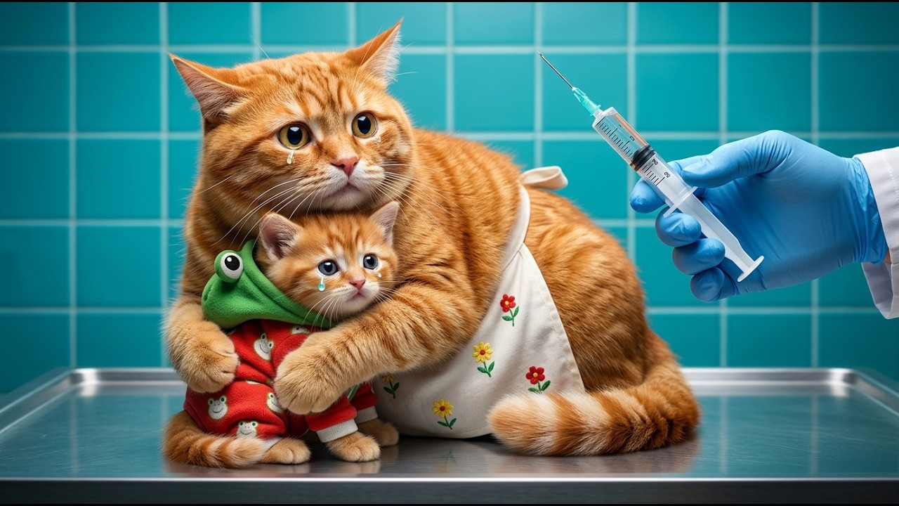 What Happened to Ginger Kitten?! 😱💔 Mama Cat to the Rescue!