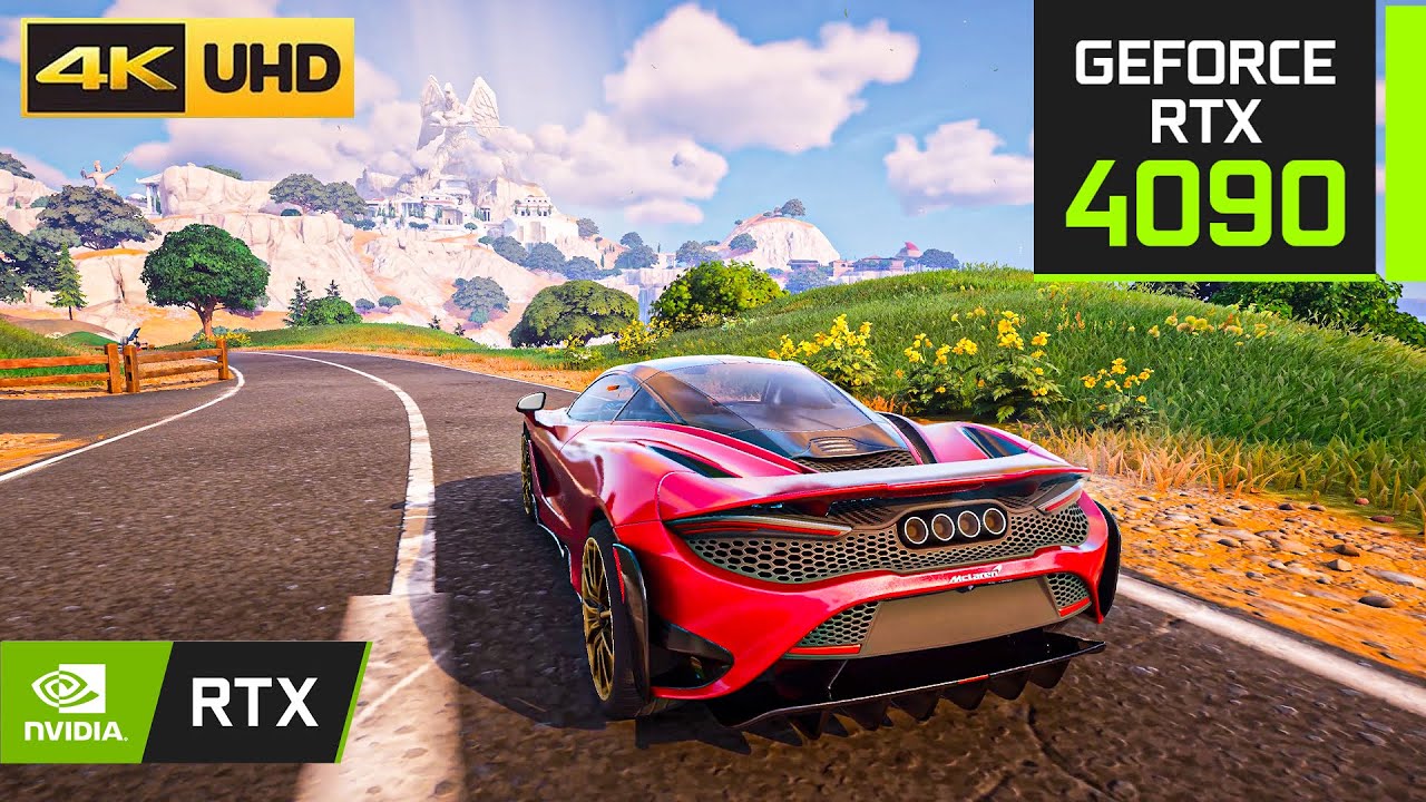 Fortnite : RTX 4090 + 7800X3D ( 4K Ultra Settings RTX ON )
