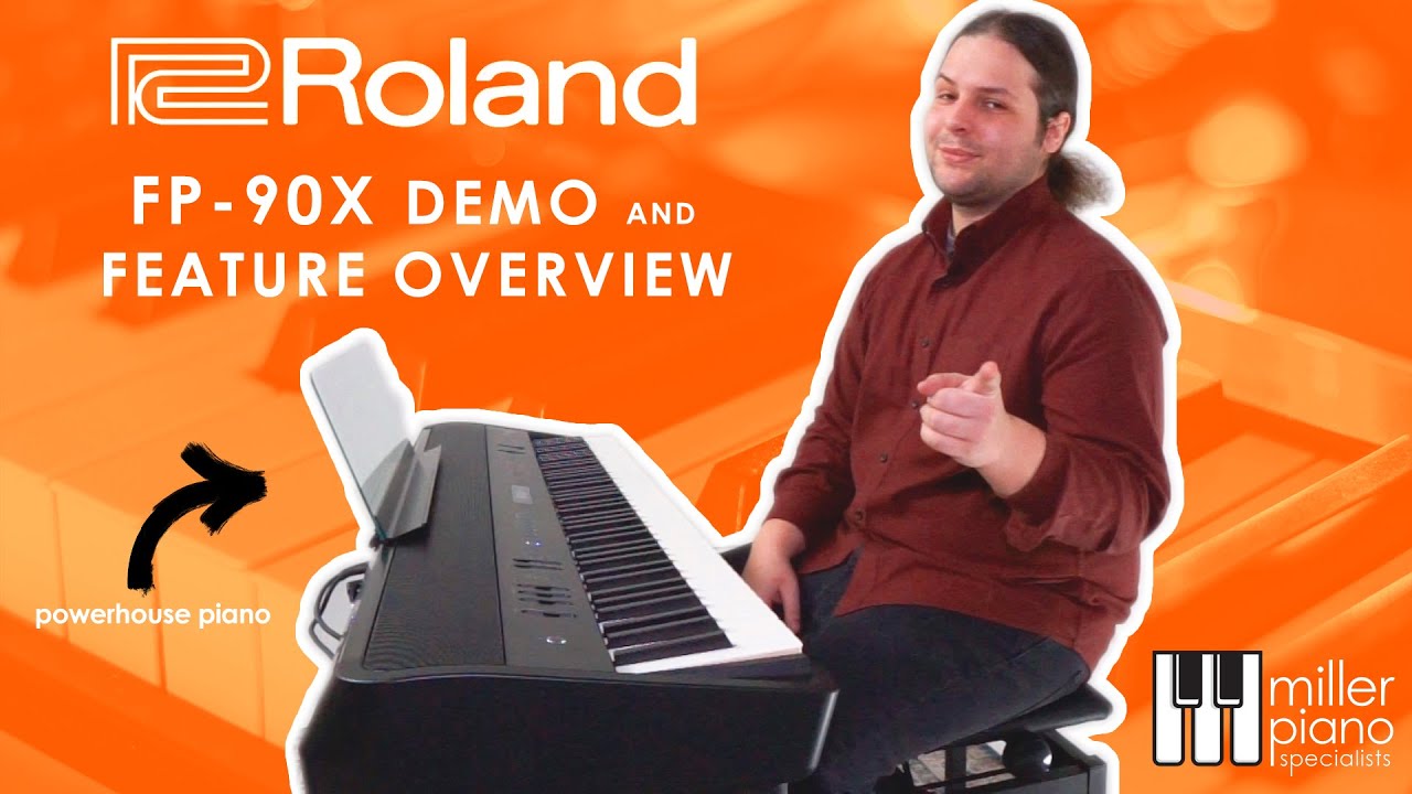 Roland FP-90X Demo and Feature Overview | Miller Piano Specialists