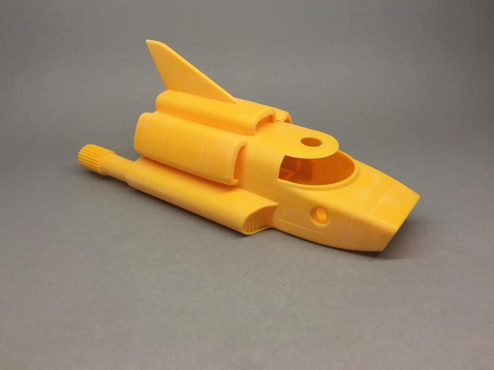 Aoshima: 1:48 Thunderbird 4 Part 1
