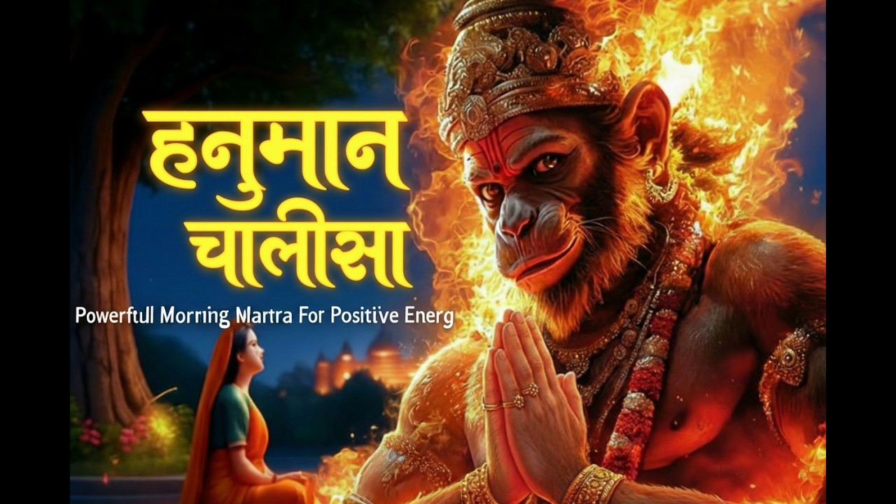 Hanuman Chalisa Lyrics | हनुमान चालीसा | Destroyer of All Negativity | Powerful Divine Chant