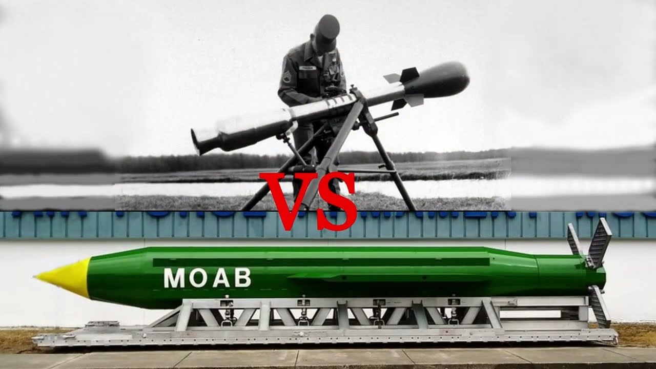Самая маленькая ядерная бомба против самой большой неядерной бомбы