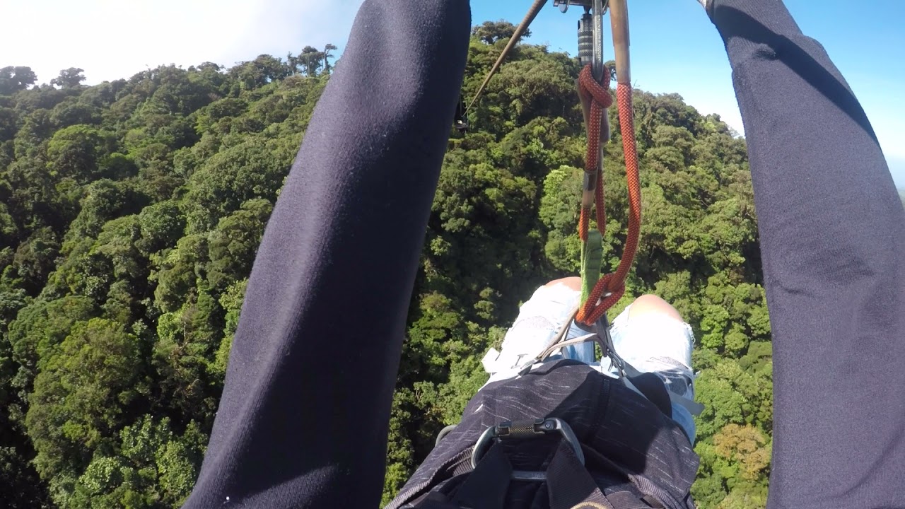 Zipline #4 at Sky Trek Monteverde