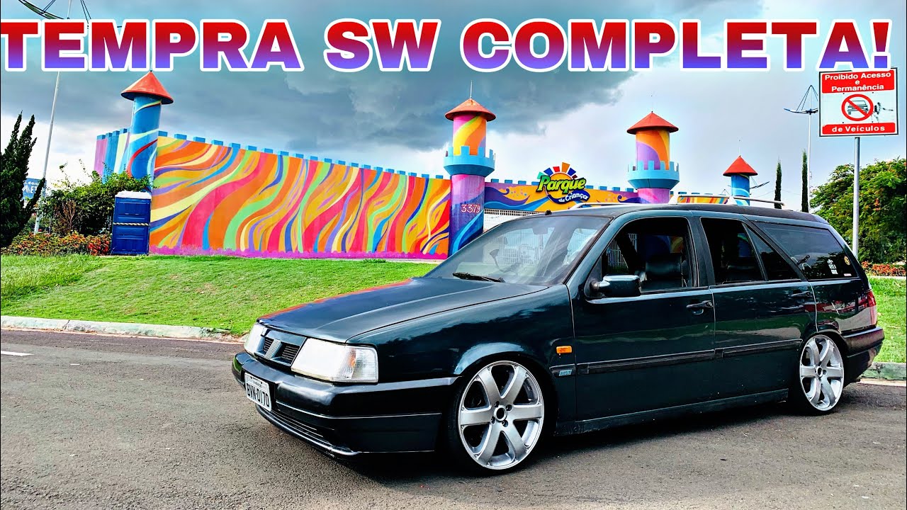 TEMPRA SW REBAIXADO COM ARO 17! Motivacional carro rebaixado