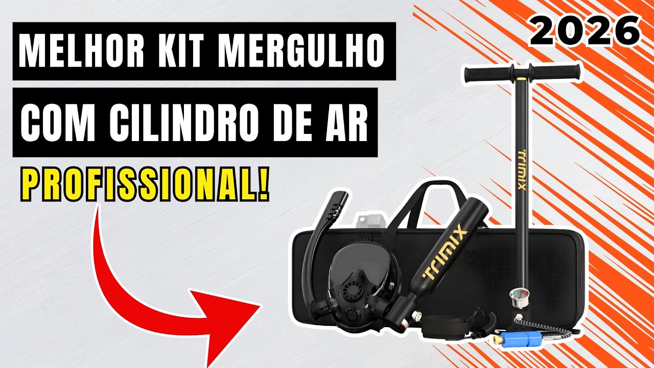 TOP 3 MELHOR MÁSCARA DE MERGULHO 2026 I Kit de Mergulho Profissional com Cilindro de Ar 2026  TAGS