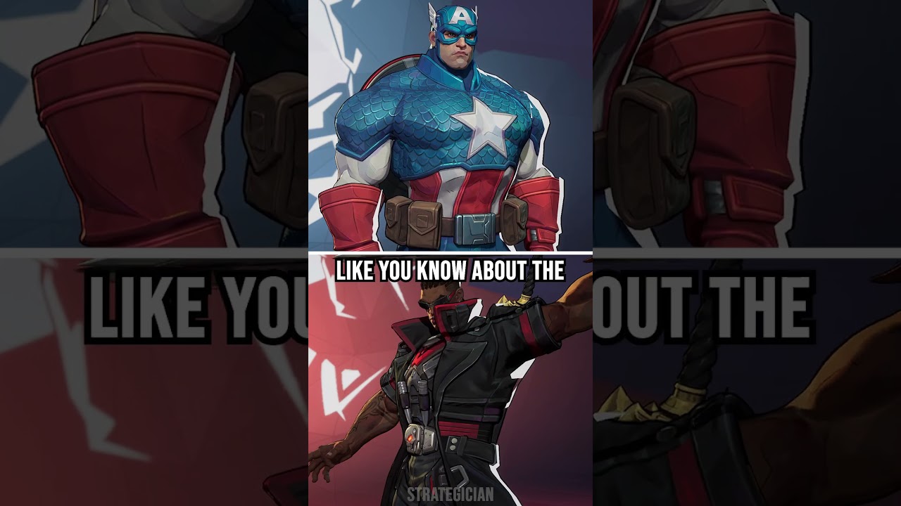 Captain America Cap-Wolf Horrifies Blade in Marvel Rivals
