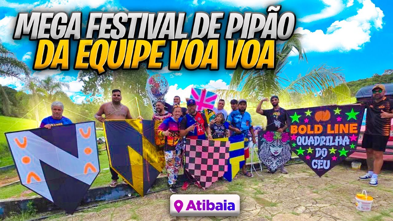MEGA FESTIVAL DE PIPAS BAMBU BAMBU  - EQUIPE VOA VOA  - SÓ RELÃO DE GIGANTES 