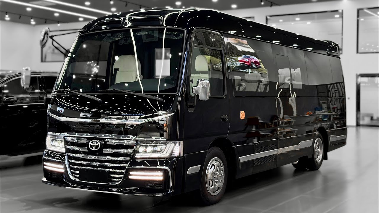 New 2026 Toyota Coaster - 10-Seater VIP Ultimate Premium Minibus!