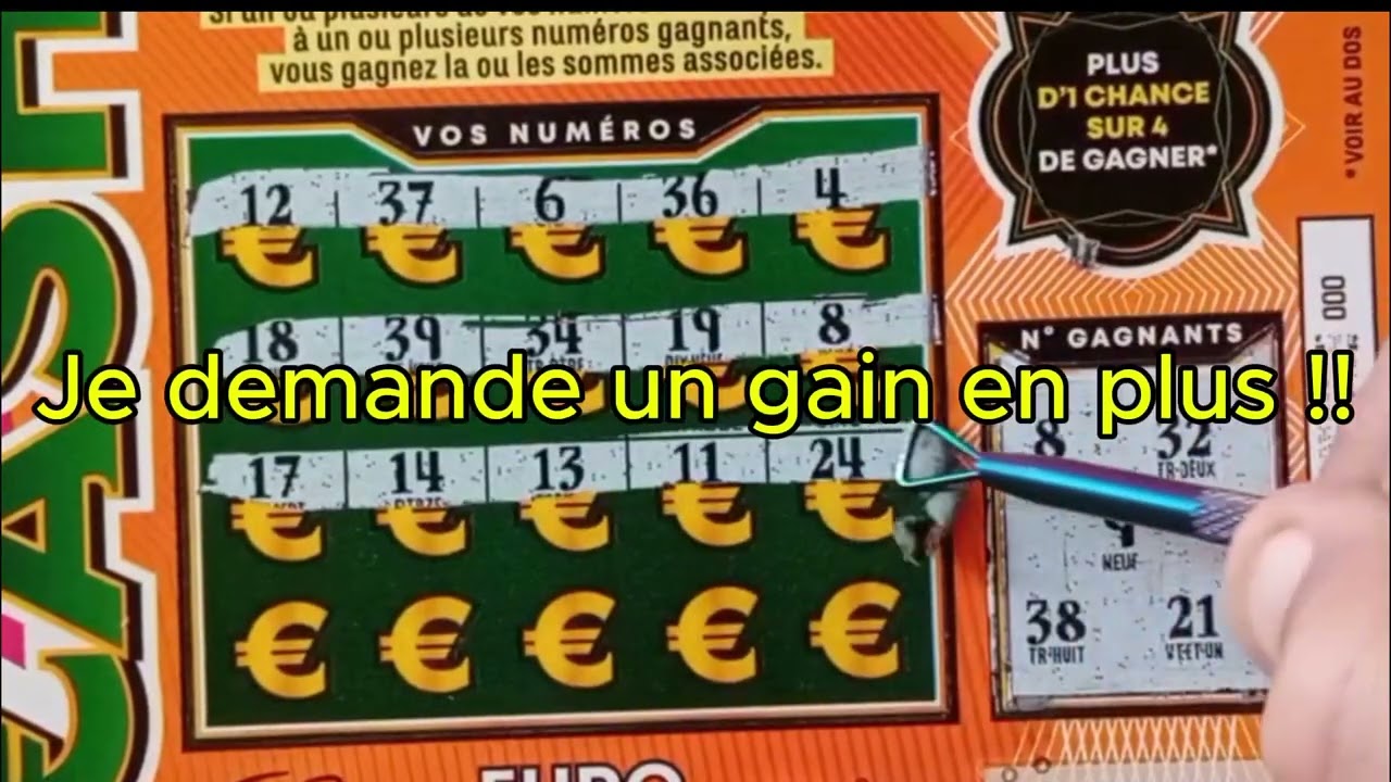 🤞Ticket du 21 décembre 🤞