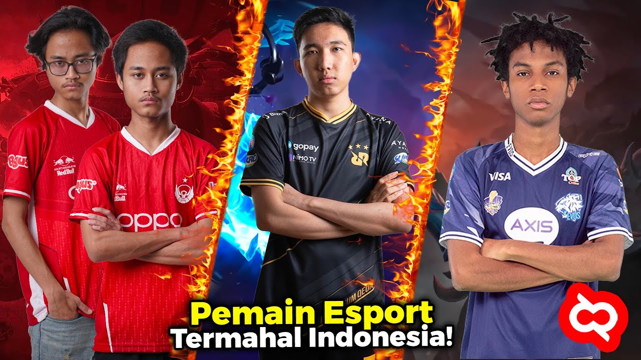 Penghasilan Sampai Miliaran!? Inilah Atlet eSport Profesional dengan Gaji Tertinggi Di Indonesia