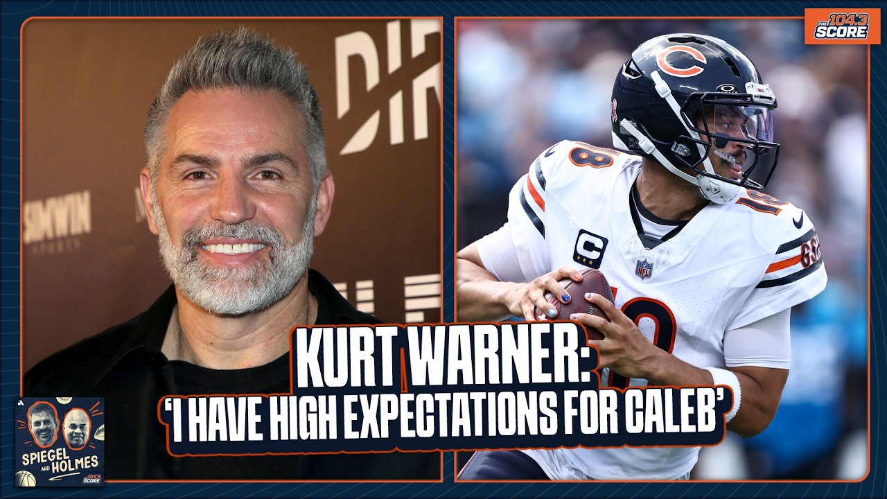 Kurt Warner has high expectations for Caleb Williams, Bears offense | Spiegel & Holmes