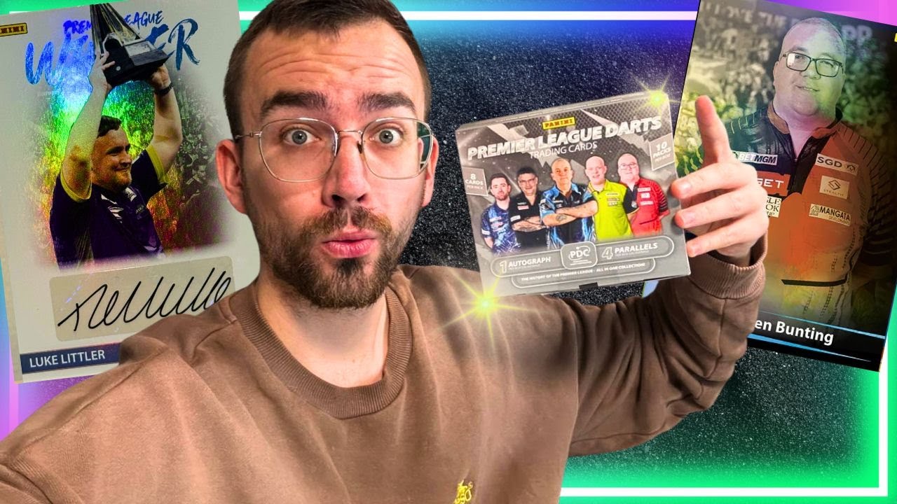 DIE ERSTE BOX! 🎯 PANINI DARTS PDC PREMIER LEAGUE 😱🔥 Pack Opening