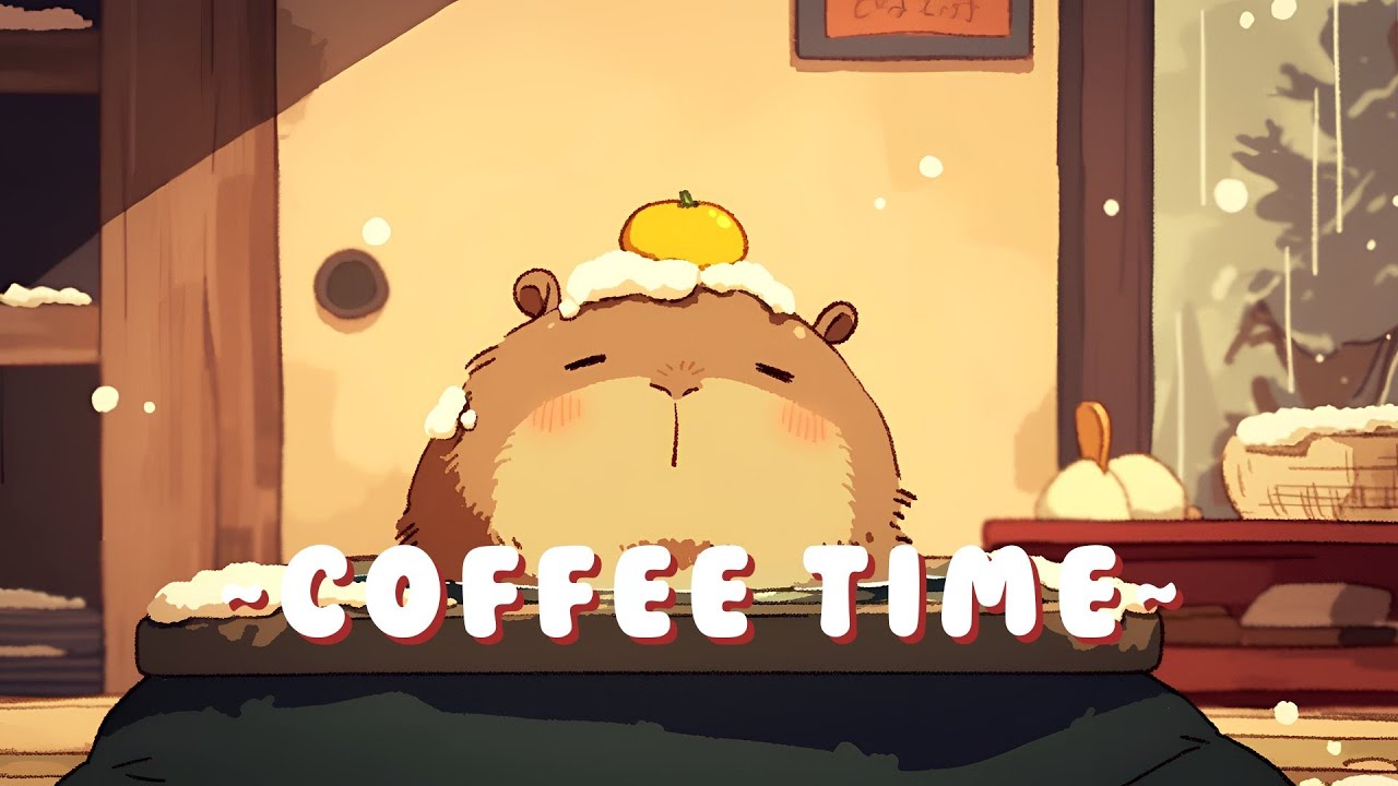 [Long Session] Capybara Beats Radio | Chill Jazz Beats to Relax/Study 🦫 🌙 📖 | Focus Helper