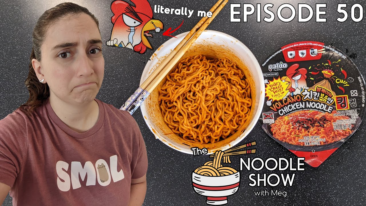 Paldo Volcano Chicken Noodle Curry Flavor (CRAZY Spicy)  | THE NOODLE SHOW - Episode 50 Special!