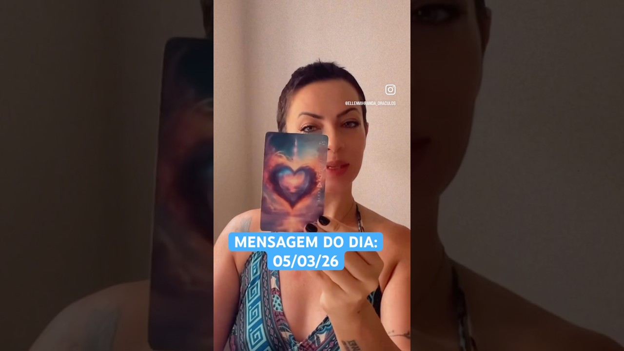 MENSAGEM DO DIA 05/03/26