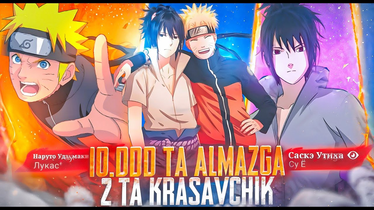9000ta almazga Naruto x MLBB open case. Naruto eventi haqida deyarli to'liq ma'lumot