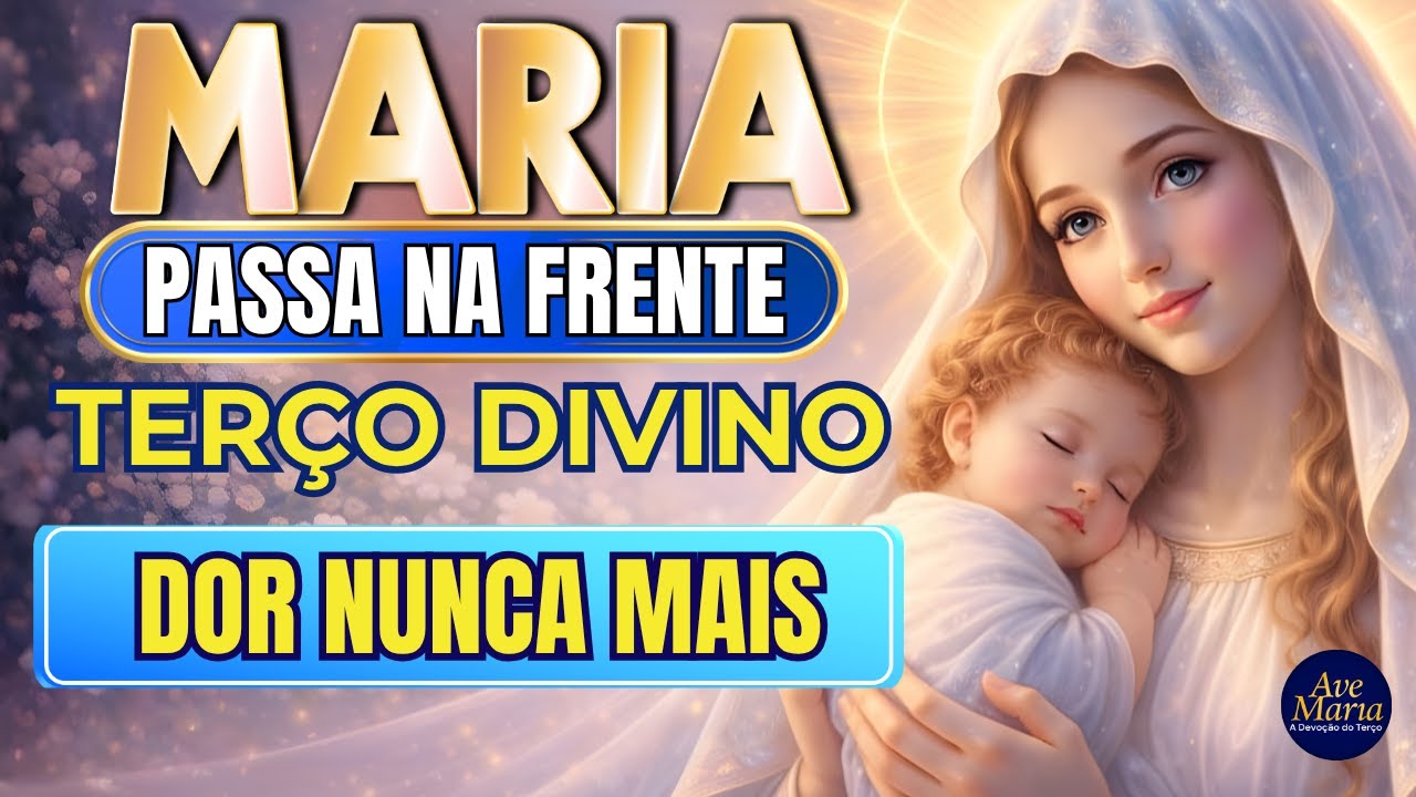 📿 Terço Maria Passa na Frente 🌹 Para Enxaqueca 🙏