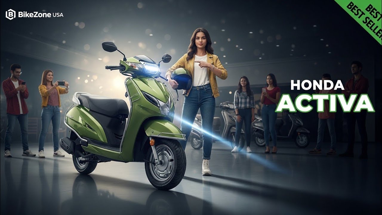 Honda Activa – No.1 Scooter in India | Reliable & Fuel Efficient FINNLY LUNCHED!!