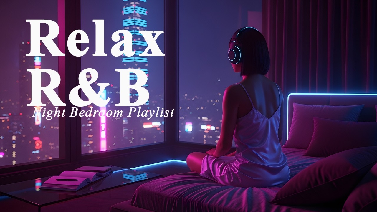【Playlist】R&B Ambient Deep Soul violet glow, slow tempo beforebed ballad sleep 🌙