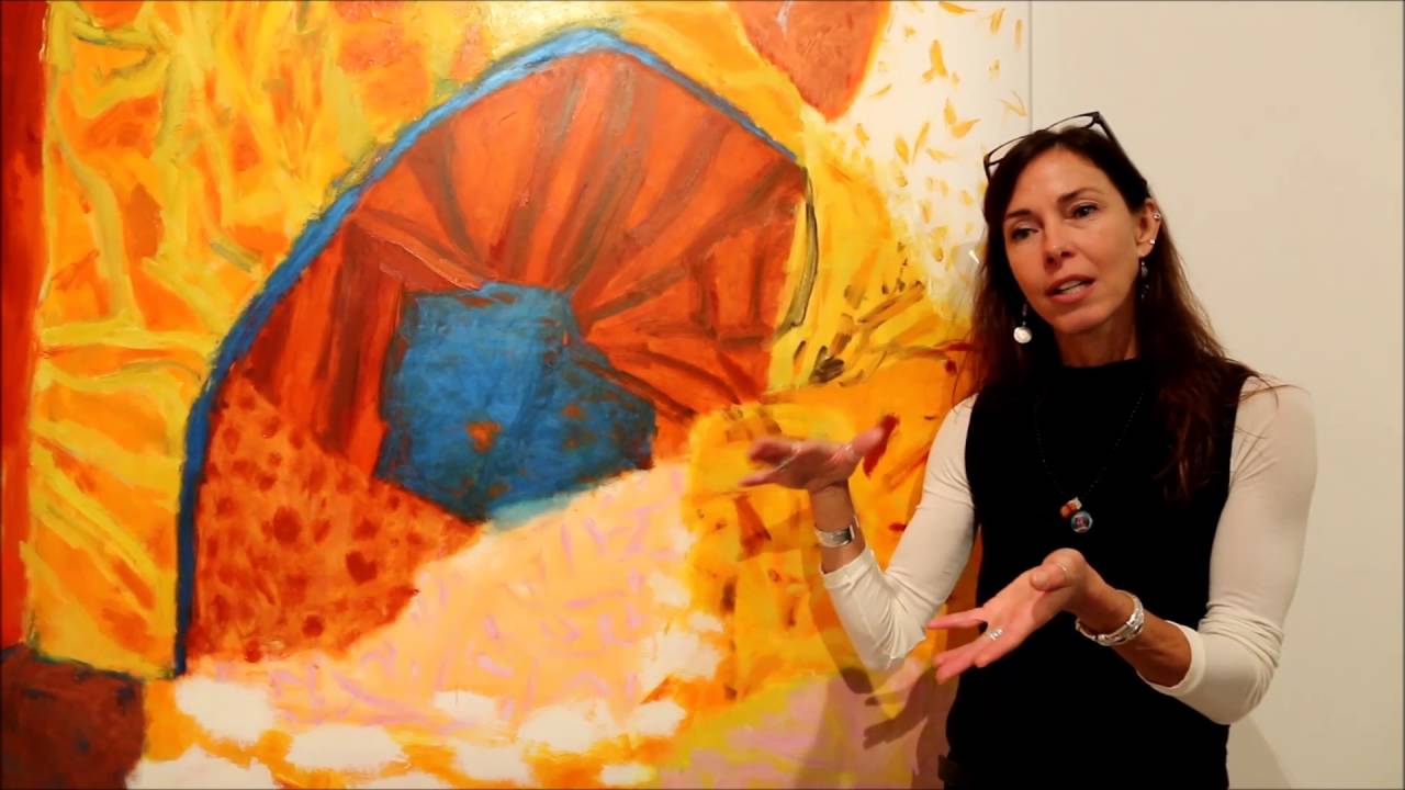 Artist Jo Bertini at MAMA