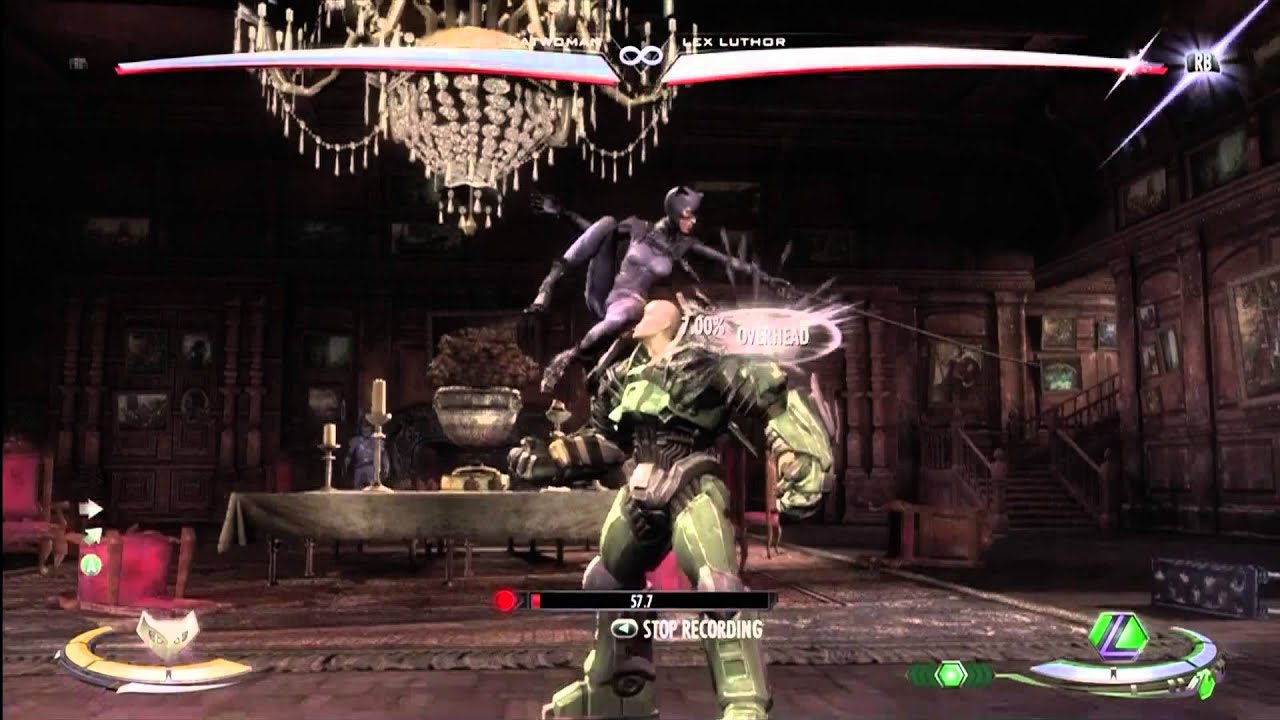 Injustice: Gods Among Us Catwoman Combo Video