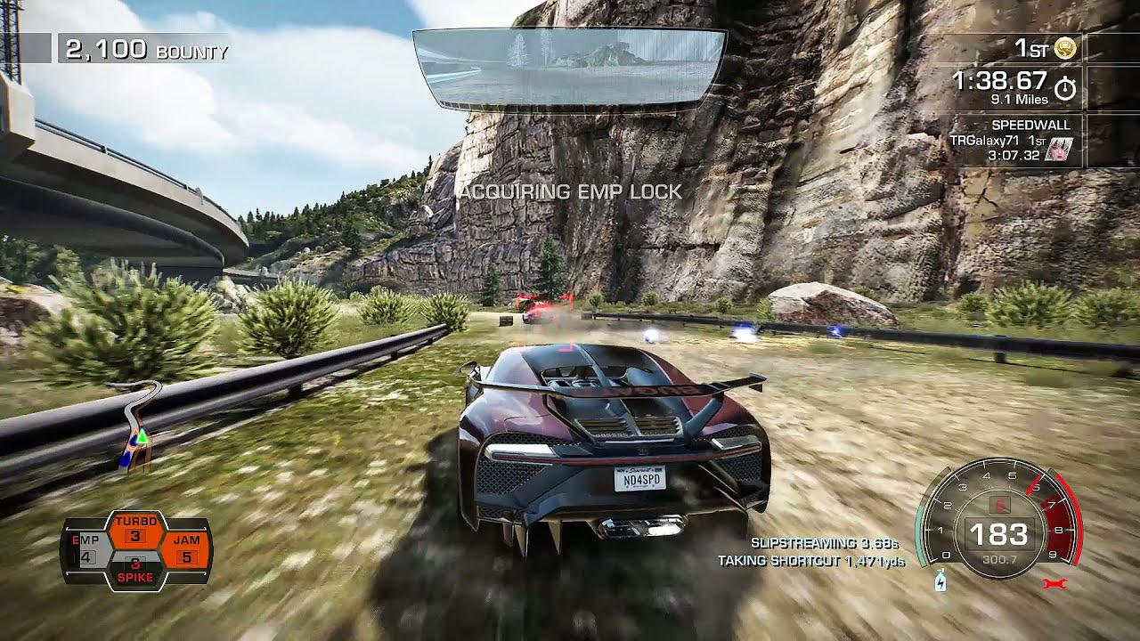 NFS Hot Pursuit Remastered — мод Bugatti Chiron и удивительный побег полиции