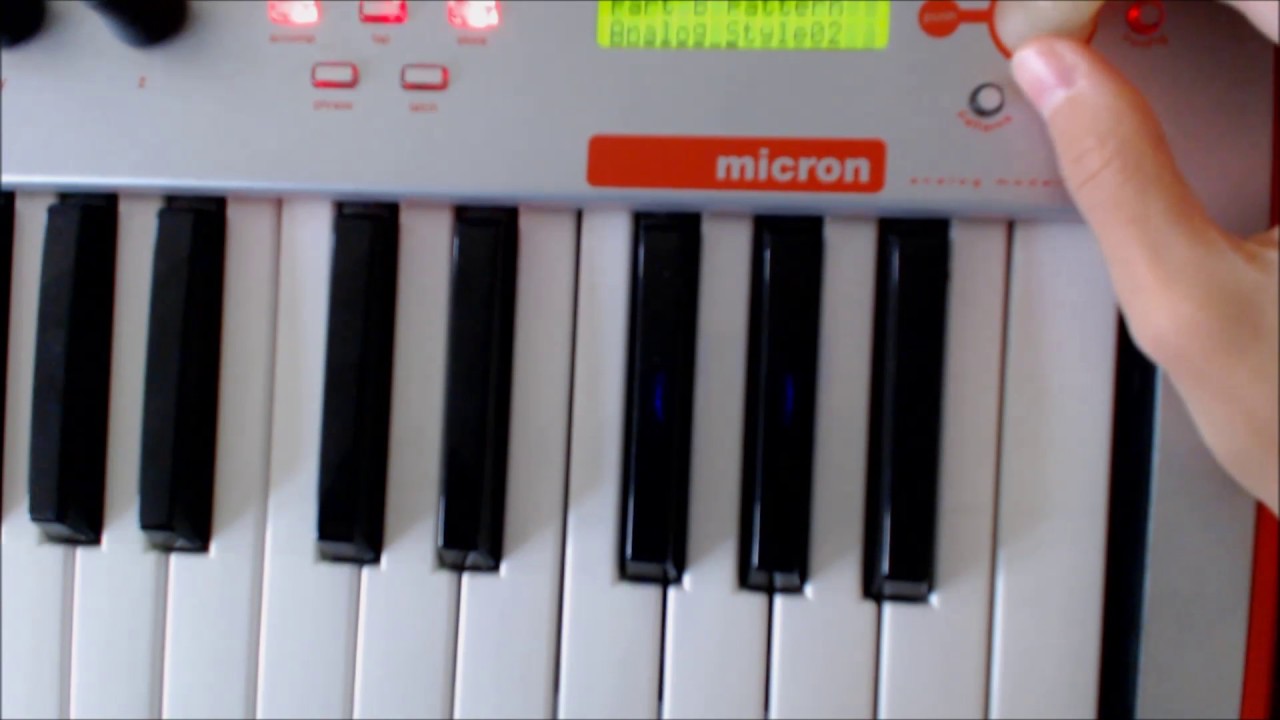 Alesis Micron Tutorial: Creating a Setup