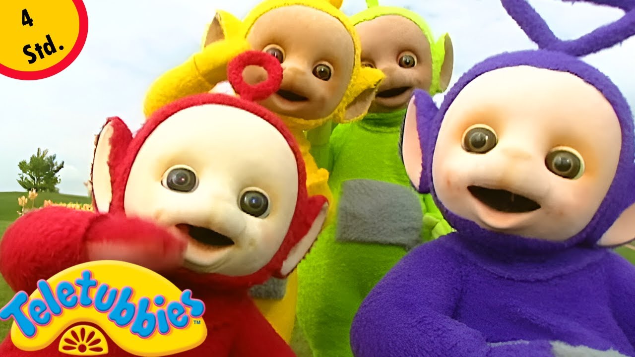 Zählen wir mal: eins, zwei, drei... vier Teletubbies! Klassische vollständige Episoden I Für Kinder