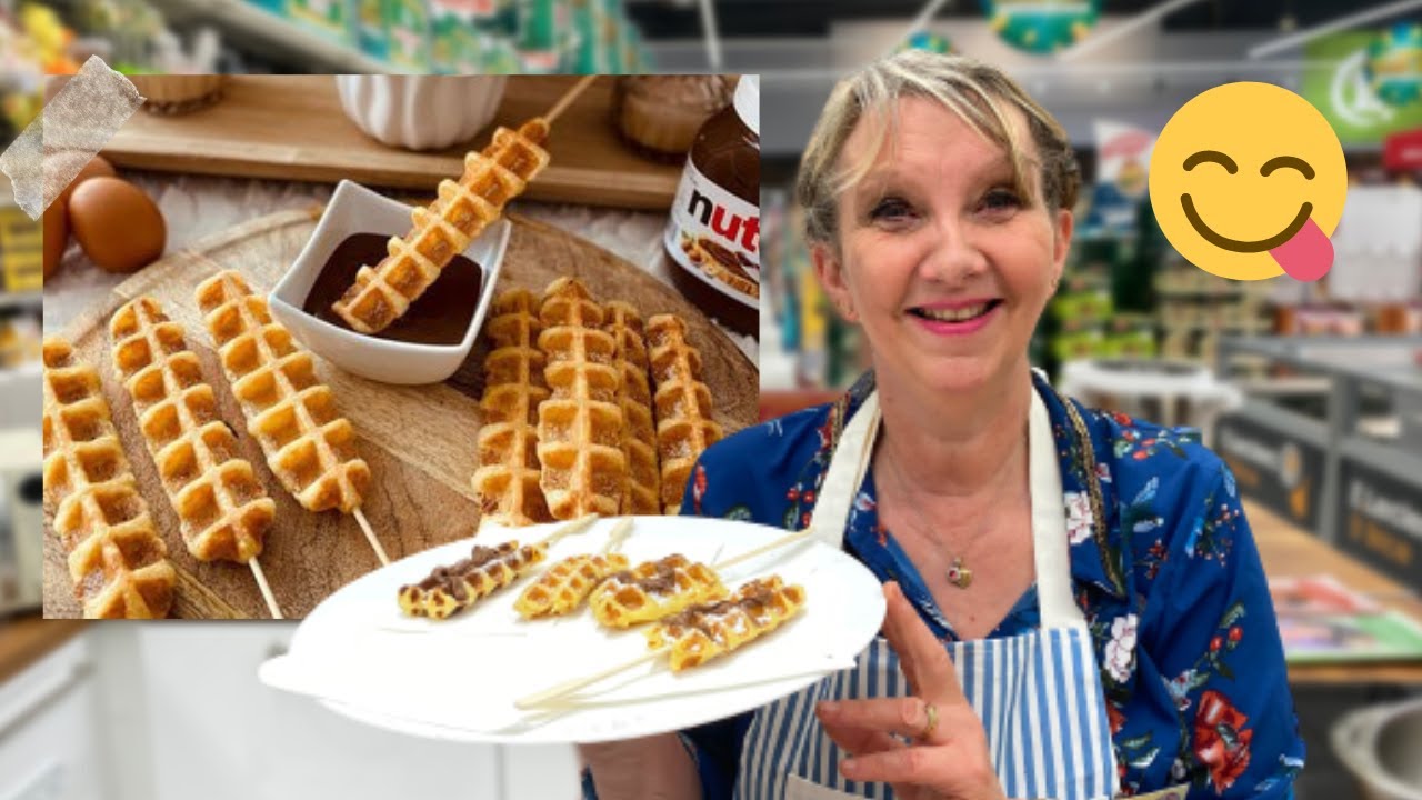 Recette des CHUROFFLES (Un mix entre des Gaufres et des Churros) délicieux et très simple a faire !