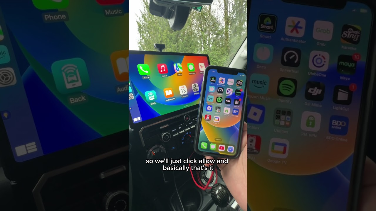 Wired CarPlay works on the T20 Android Headunit!! 