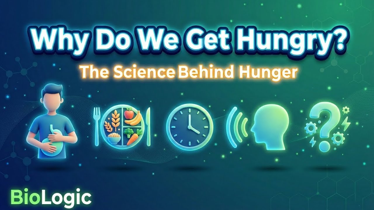 🍽️ Why Do We Get Hungry? | BioLogic 🧬