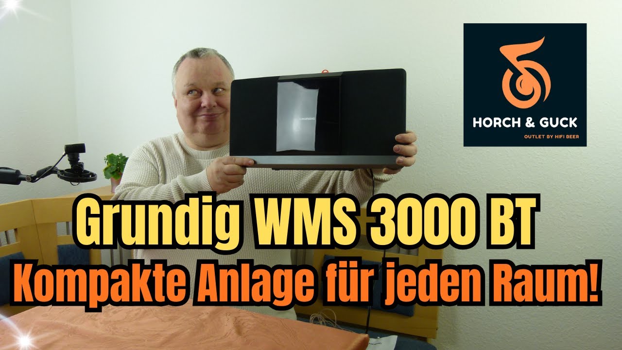 Grundig WMS 3000 BT &ndash; kompakte DAB+ Designanlage mit Bluetooth jetzt im Check bei J&uuml;rgen Beer!