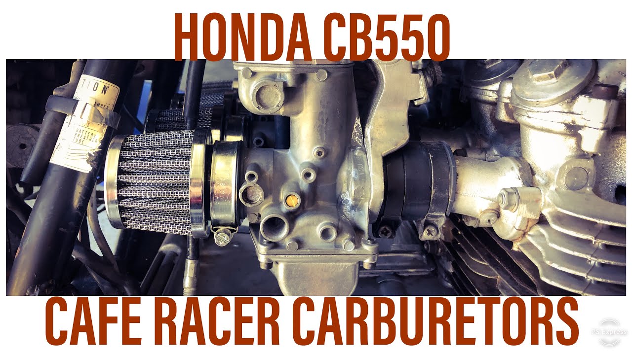 Honda CB550 Cafe Racer Project - Carburetor rebuild and install