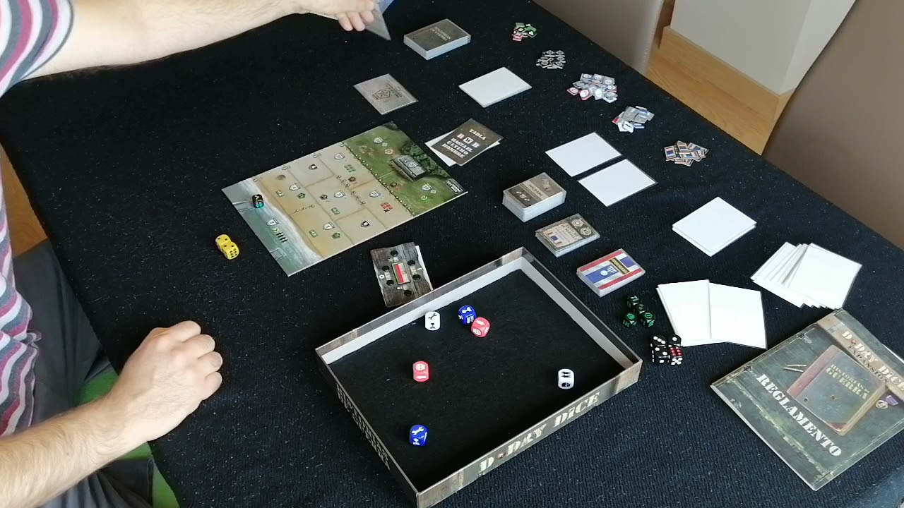 D Day Dice Partida tunea o lo que podría haber sido el D Day Dice