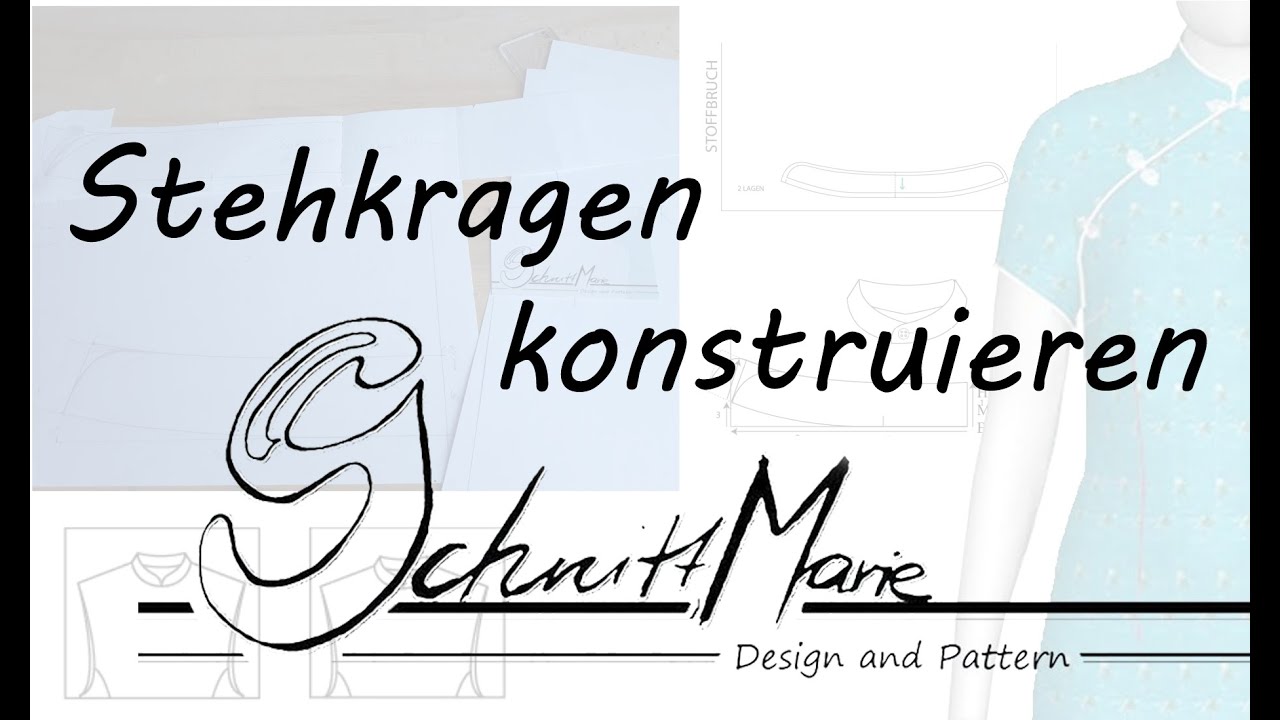 Kragenkonstruktion: Teil 1 Stehkragen