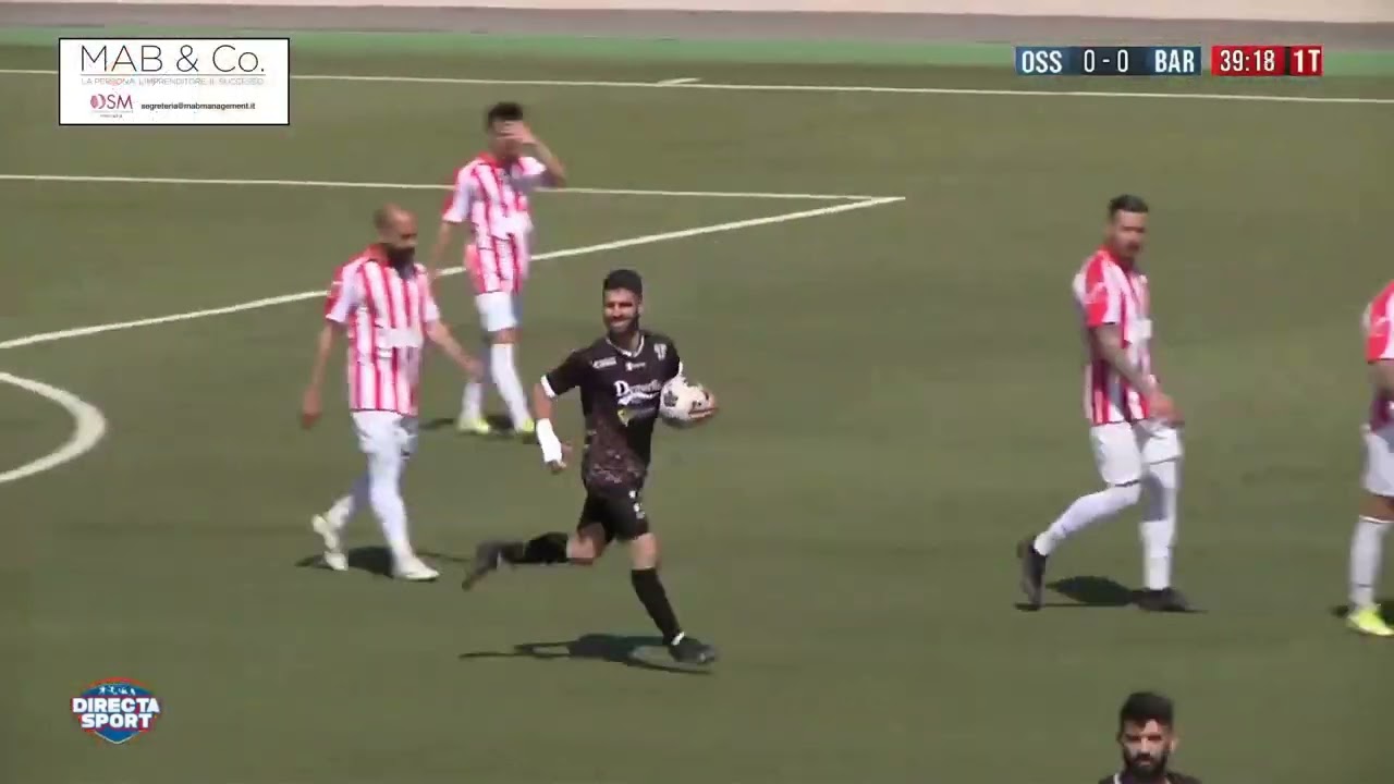 Calcio Coppa Italia Nazionale Eccellenza – Polisportiva Ossese-Barletta 1922 2-1 (Highlights)