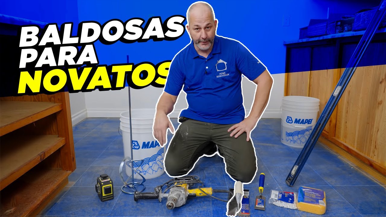 Cómo instalar baldosas de piso |  Guia para principiantes