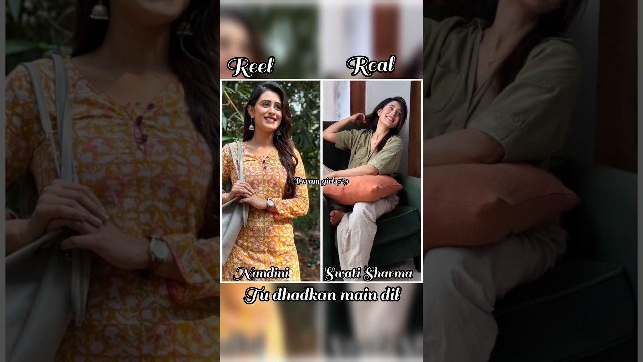 Tu dhadkan main dil serial cast reel and real name ❤️ #dreamgirls789 ...