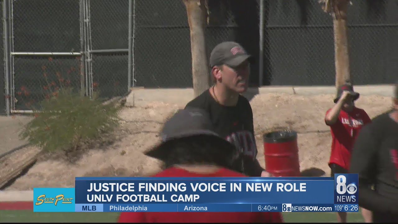 Justice, finding new voice in UNLV's offensive attack