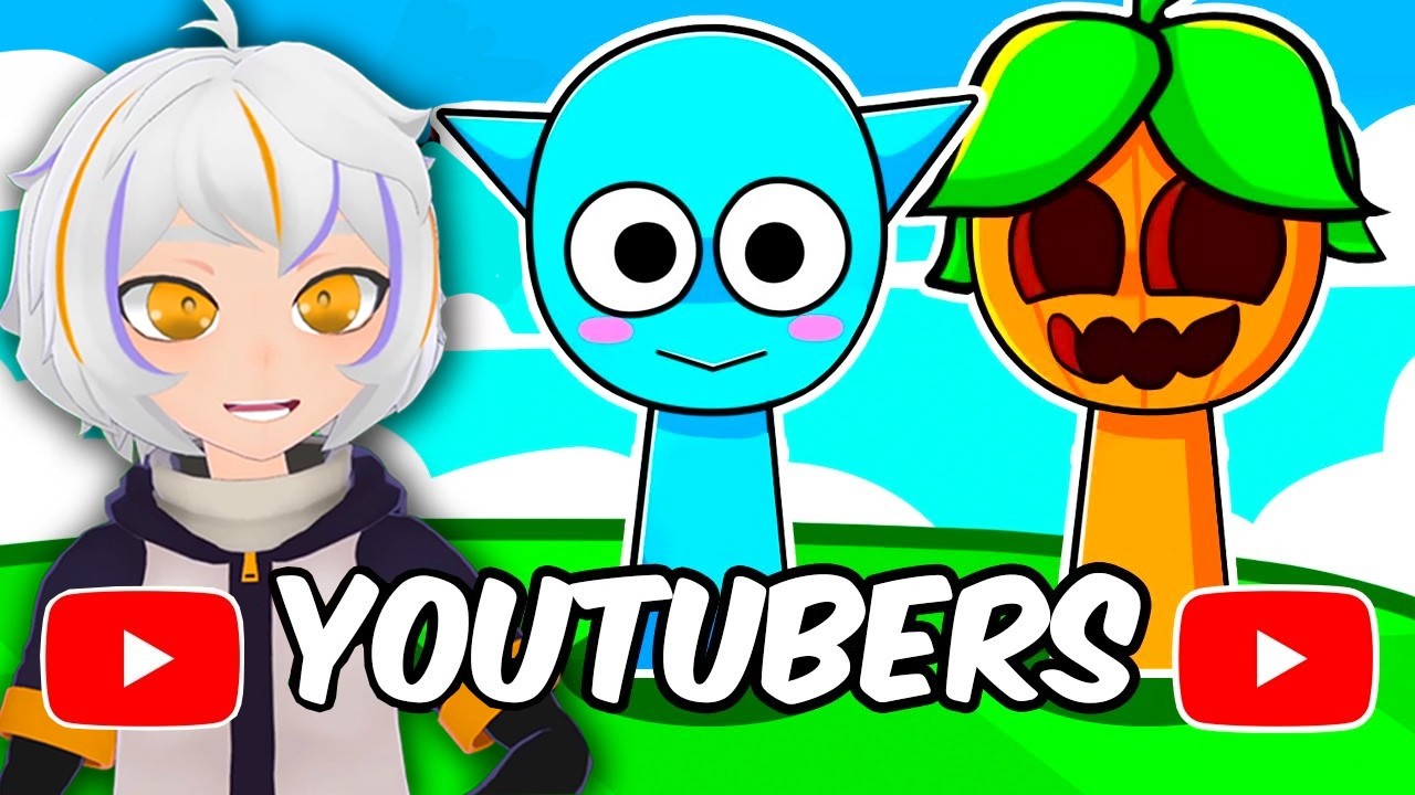 Sprunki pero son YOUTUBERS! | ChuyMine REACCIONA a Deep!