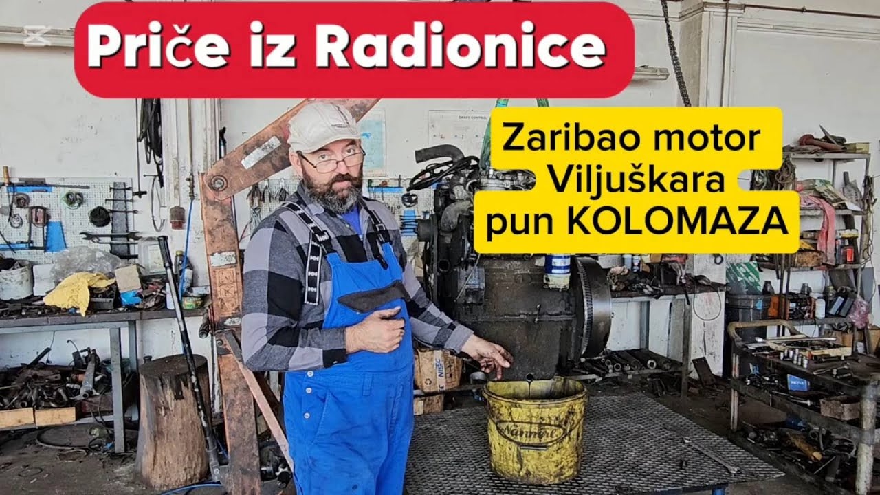 Zaribao motor Viljuškara (Priče iz radionice)