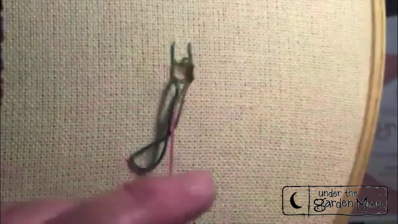 Stitching Society Open Chain Stitch Tutorial by Amy McClellan
