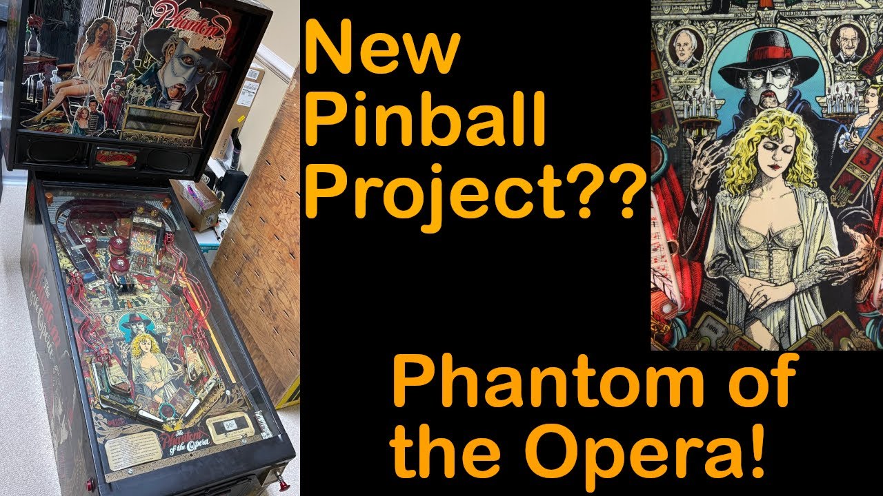 Surprise Pinball Machine Pickup! How bad is it...? Data East Phantom of the Opera