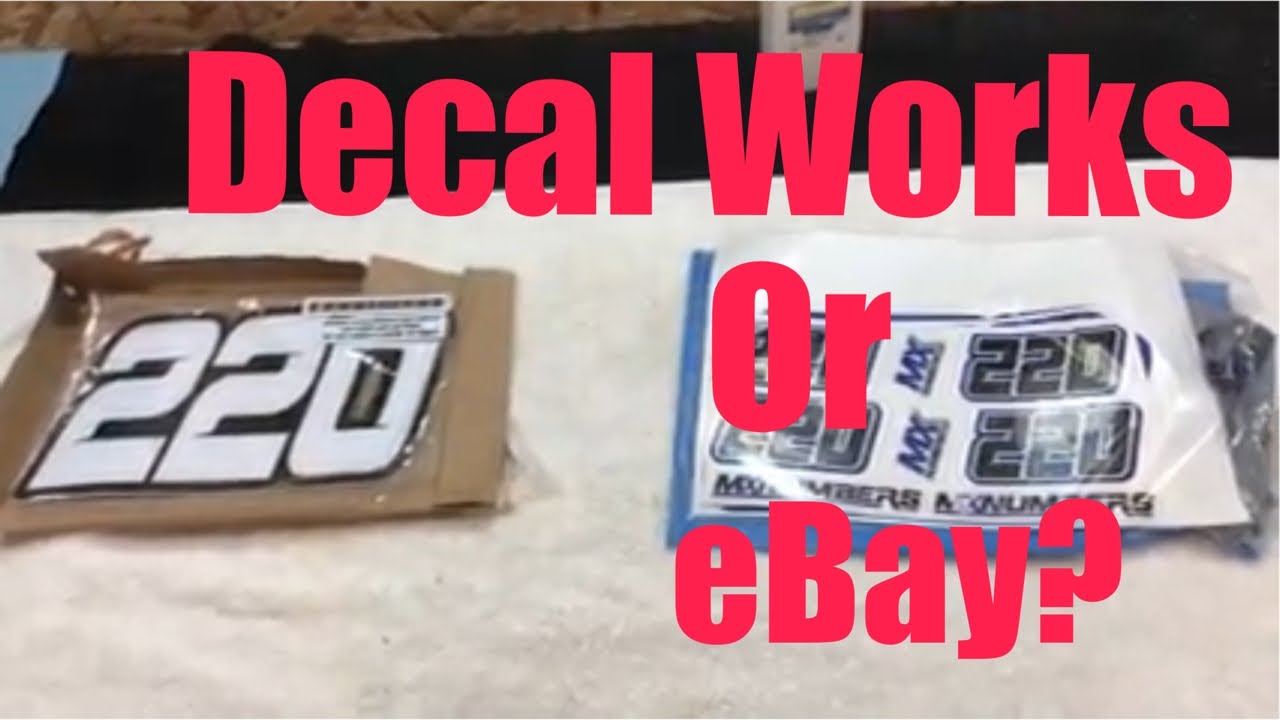 Decal Works vs Mxnumbers.com for 2022 YZ250