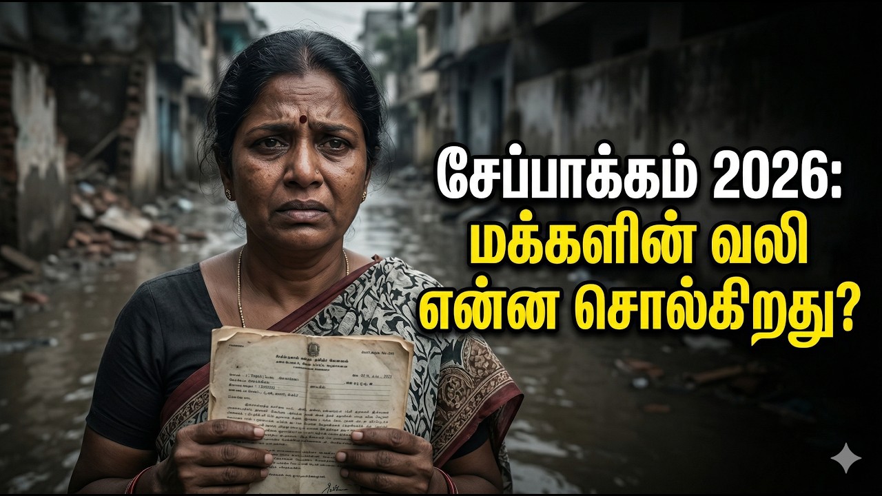 2026-ல் Chepauk Eppadi? | Ground Reality Tamil |  Chepakkam Election | Voter Mood how it will change