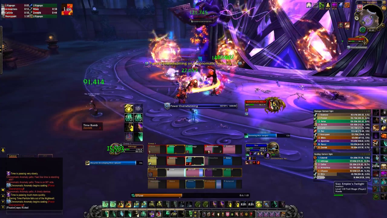 Chronomatic Anomaly Mythic MW PoV