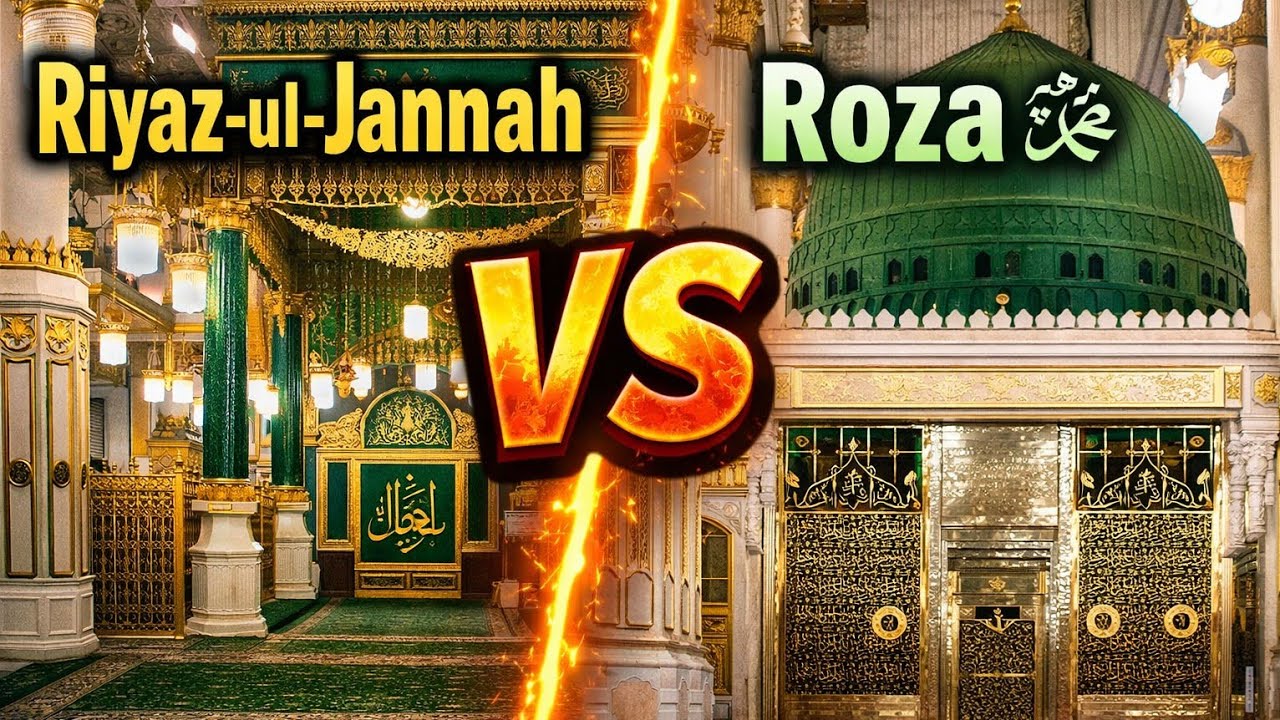 Riyaz-ul-Jannah // Roza-e-Rasool ﷺ | Difference n tour // Medina Diaries