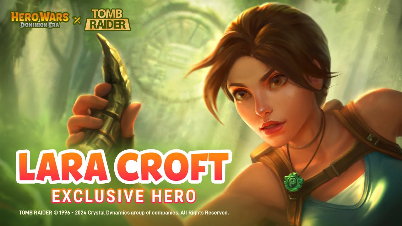 Official Gameplay Trailer | Tomb Raider x Hero Wars | Lara Croft and the Mystery of Dominion