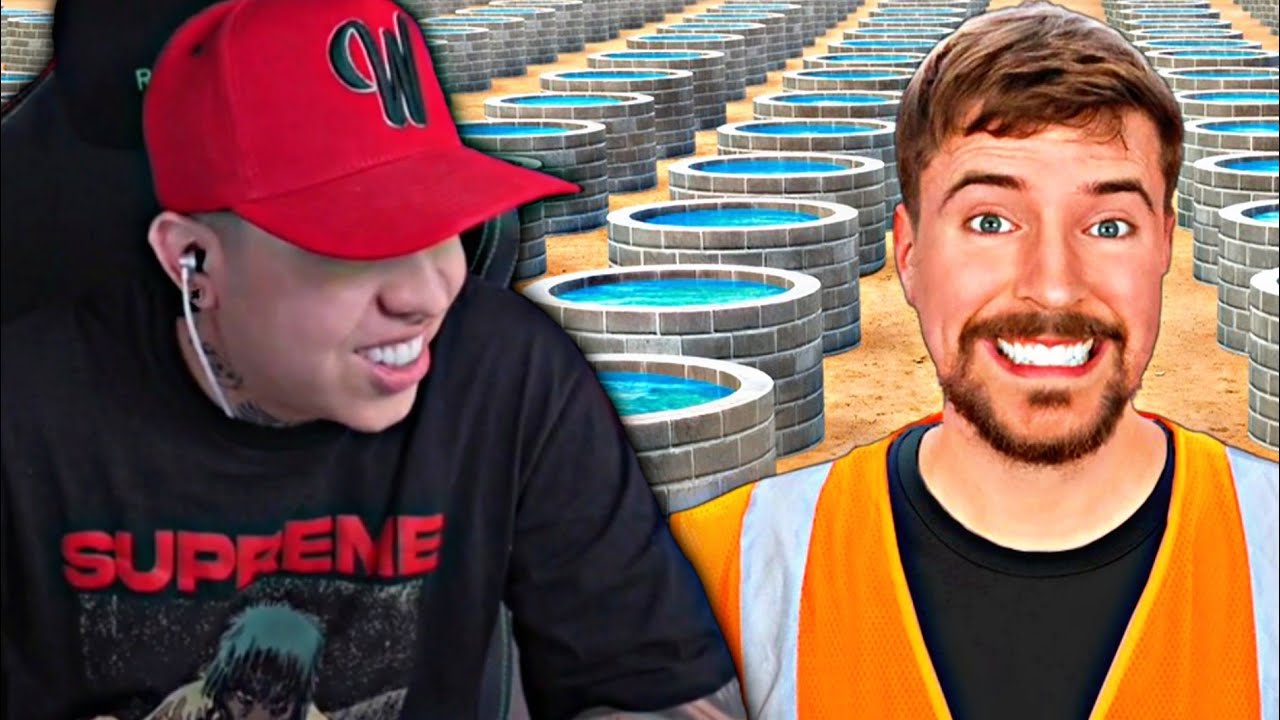 REACCIONANDO AL VÍDEO DE MRBEAST - CONSTRUÍ 100 POZOS EN ÁFRICA 😳🤭 | WestCOL